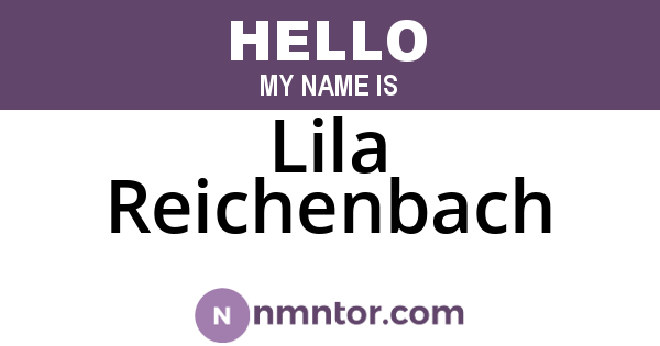 Lila Reichenbach