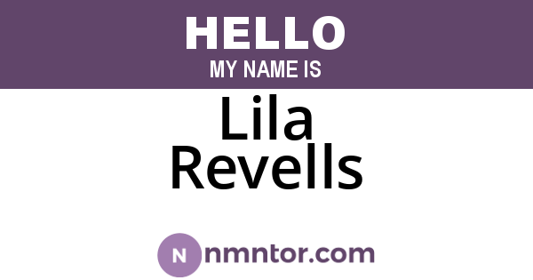 Lila Revells
