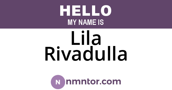 Lila Rivadulla