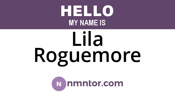 Lila Roguemore