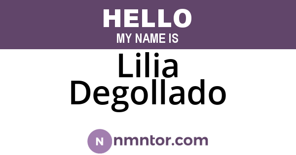 Lilia Degollado