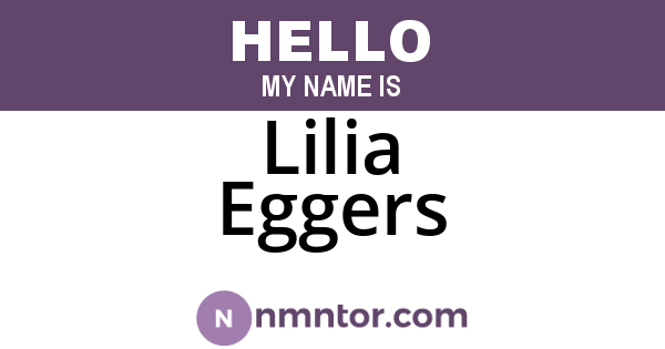 Lilia Eggers
