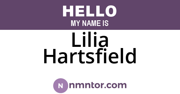 Lilia Hartsfield