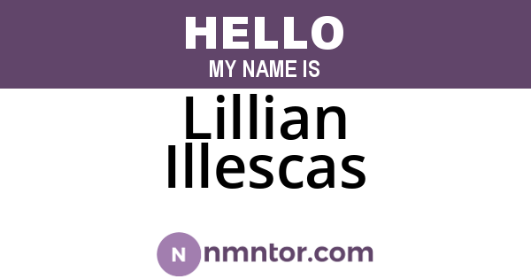 Lillian Illescas