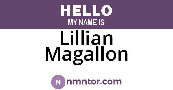 Lillian Magallon