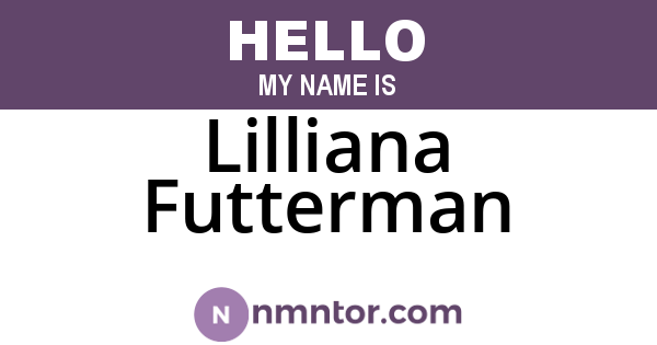 Lilliana Futterman