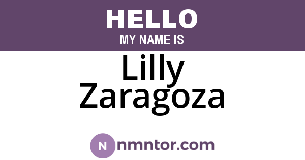 Lilly Zaragoza