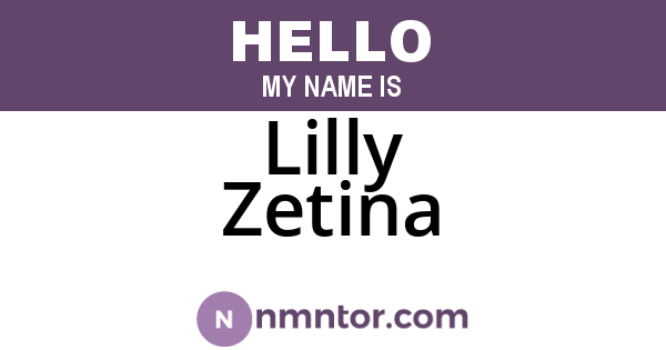 Lilly Zetina
