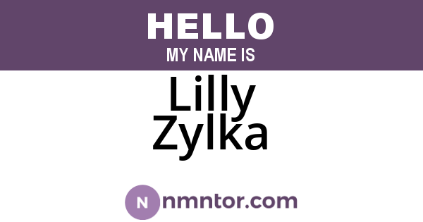 Lilly Zylka