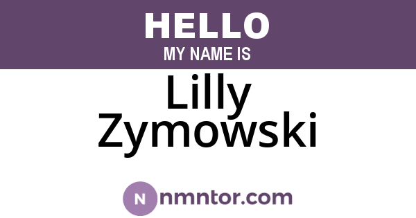 Lilly Zymowski
