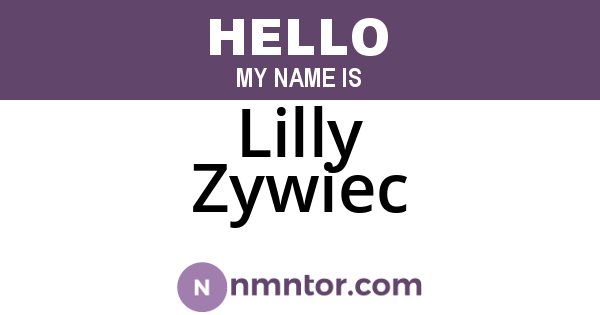 Lilly Zywiec