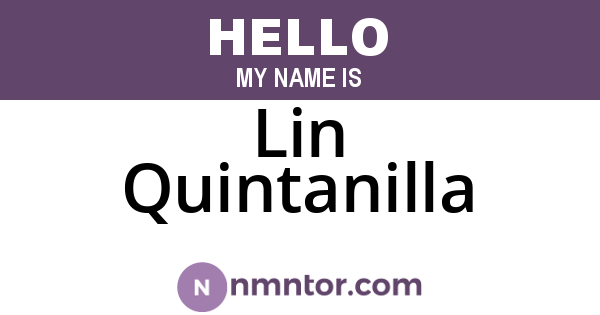 Lin Quintanilla