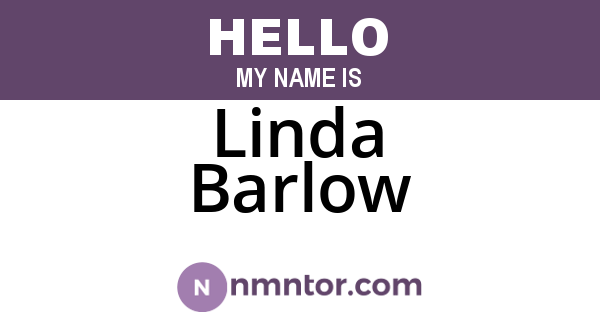 Linda Barlow