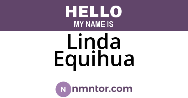 Linda Equihua