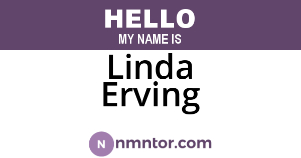 Linda Erving