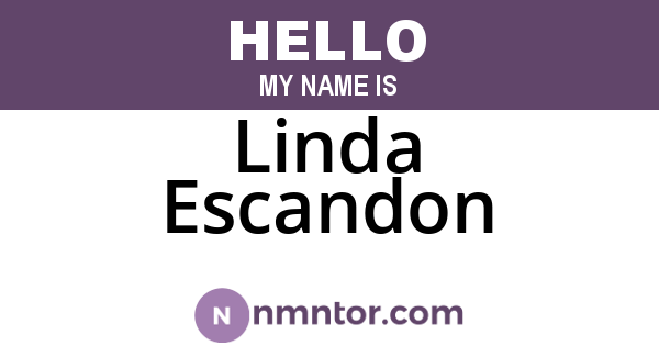 Linda Escandon
