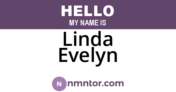 Linda Evelyn