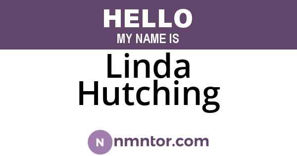 Linda Hutching