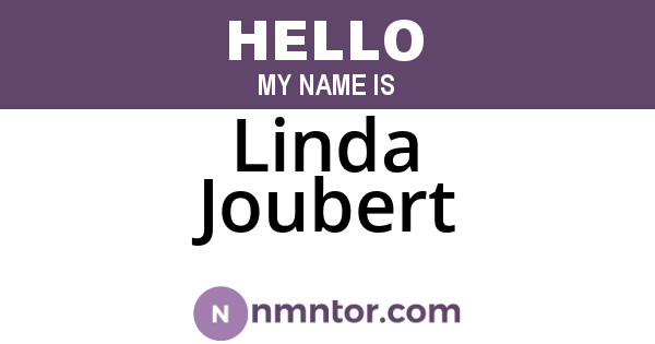 Linda Joubert