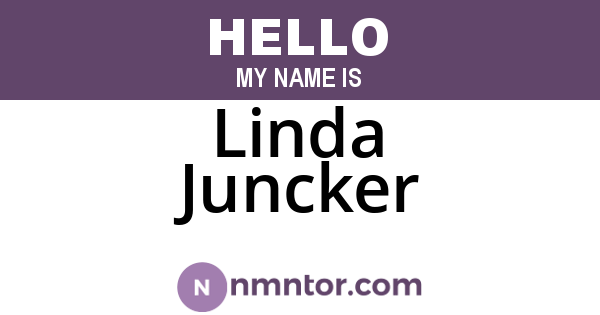 Linda Juncker