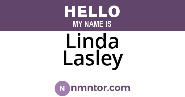 Linda Lasley