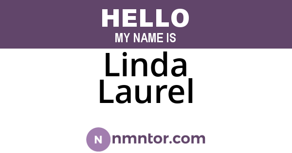 Linda Laurel
