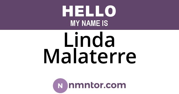 Linda Malaterre