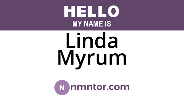 Linda Myrum