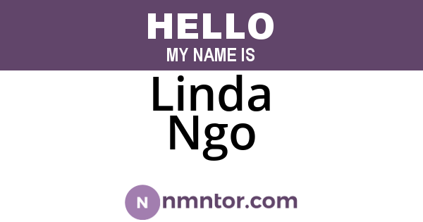 Linda Ngo