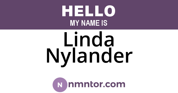 Linda Nylander