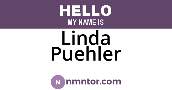Linda Puehler
