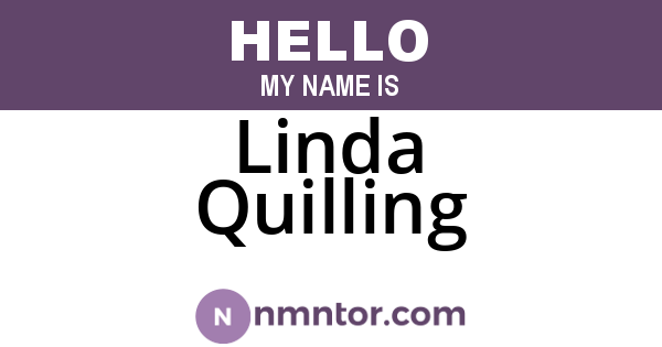 Linda Quilling