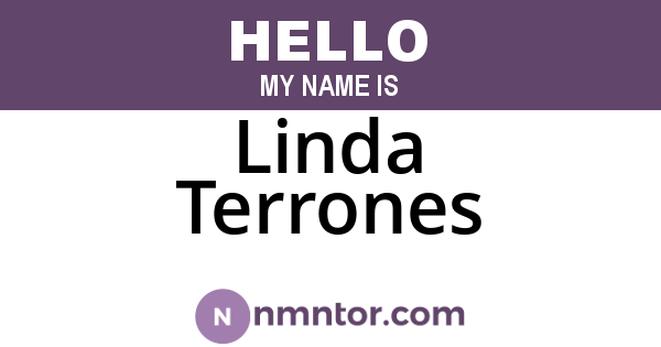 Linda Terrones