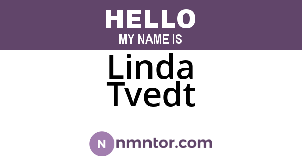 Linda Tvedt