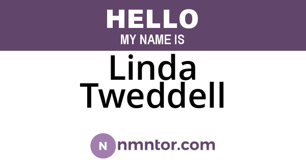 Linda Tweddell