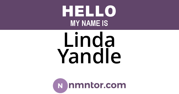 Linda Yandle