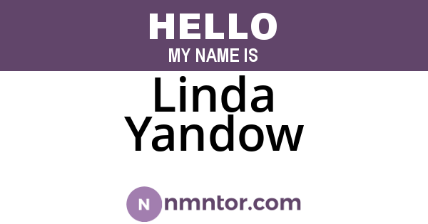Linda Yandow