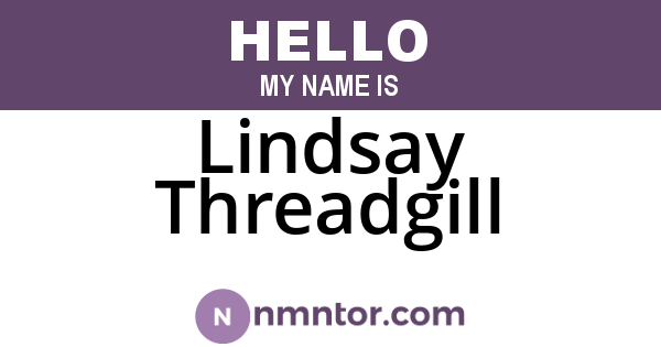 Lindsay Threadgill