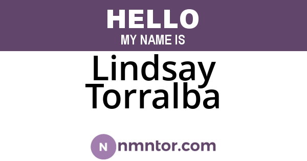 Lindsay Torralba
