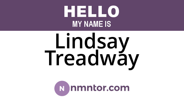Lindsay Treadway