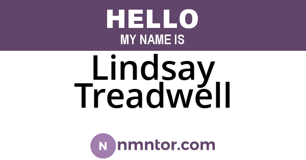 Lindsay Treadwell