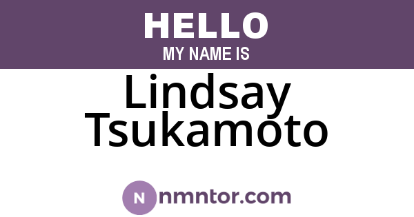 Lindsay Tsukamoto