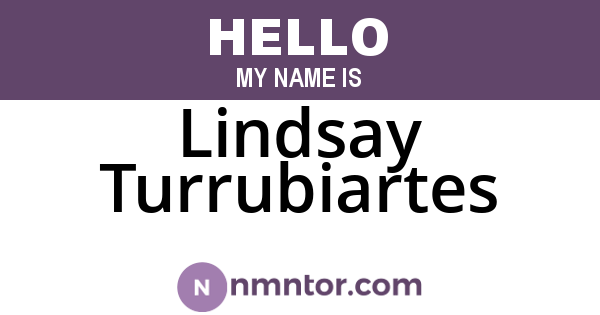 Lindsay Turrubiartes