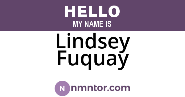 Lindsey Fuquay
