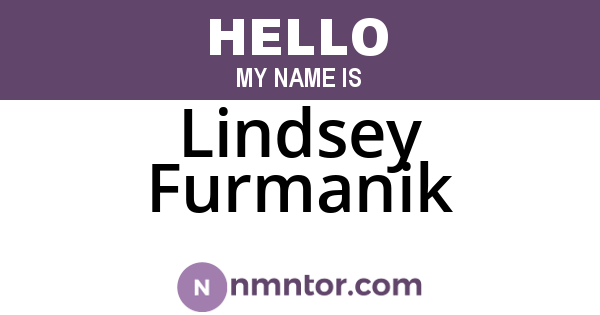 Lindsey Furmanik