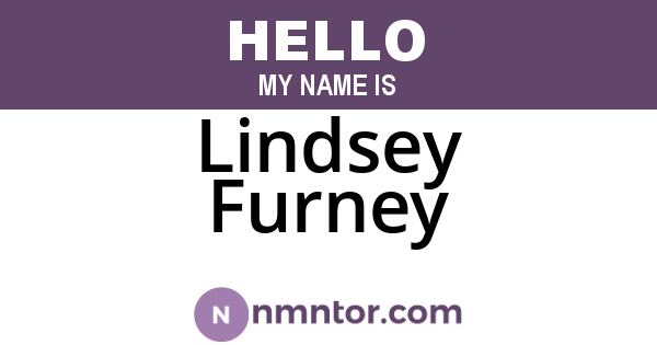 Lindsey Furney