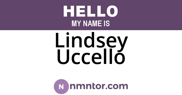Lindsey Uccello
