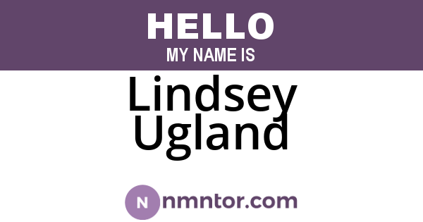 Lindsey Ugland