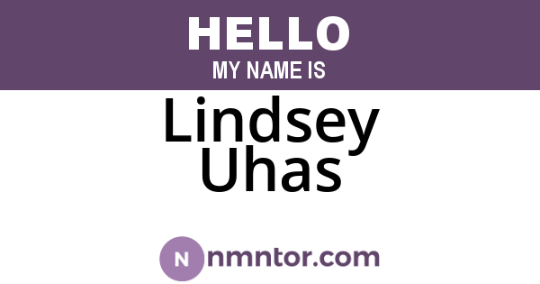 Lindsey Uhas
