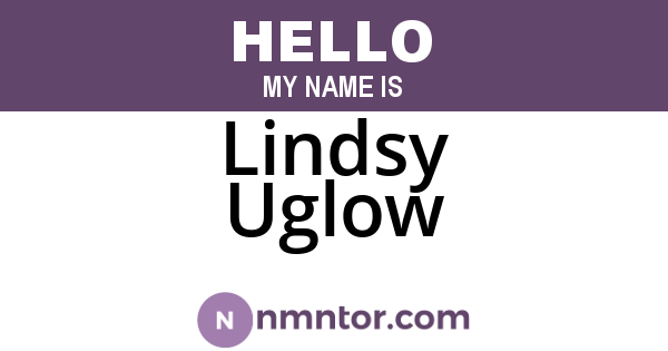 Lindsy Uglow